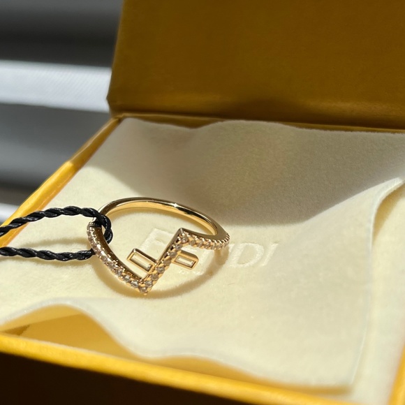 Fendi Jewelry Fendi First Ring New With Full Packaging Tags
